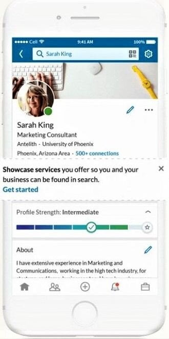 Tosignupclickshowcaseservicesyouoffer